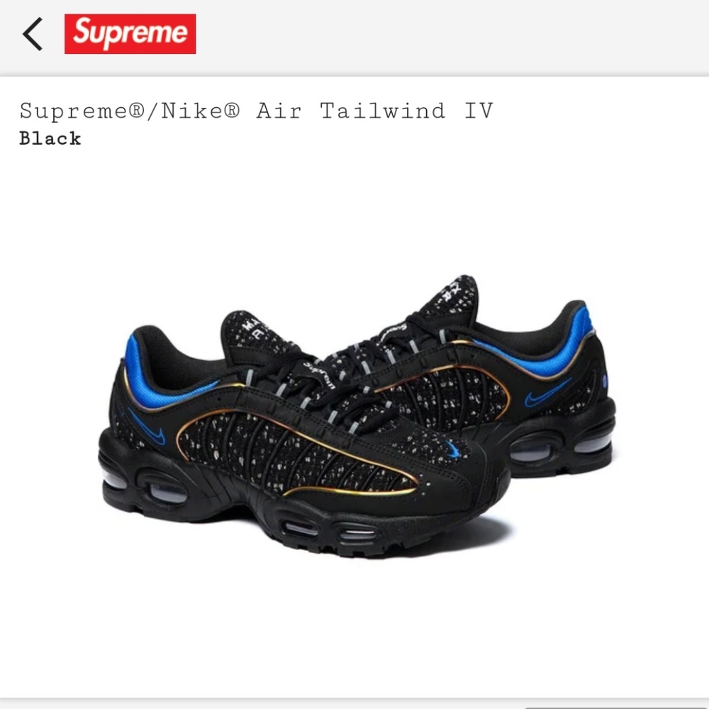 Supreme / Nike Air Tailwind IV